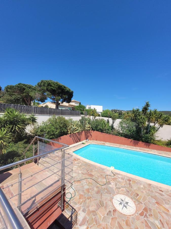 Villa Palm' Issambres 6-7 Personnes, Clim, Avec Piscine, Jardin Et Parking Prives La Garonnette-Plage Exteriér fotografie