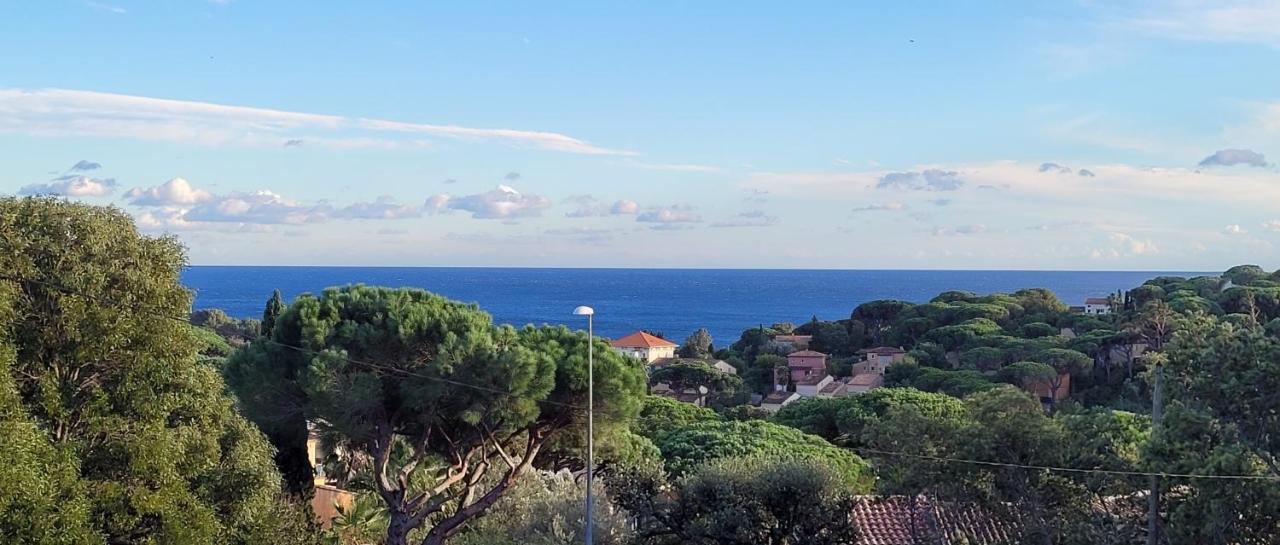 Villa Palm' Issambres 6-7 Personnes, Clim, Avec Piscine, Jardin Et Parking Prives La Garonnette-Plage Exteriér fotografie