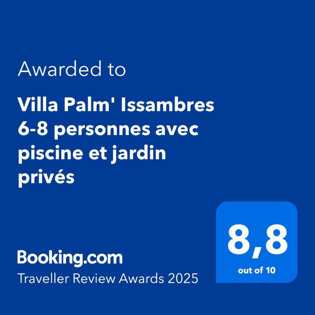 Villa Palm' Issambres 6-7 Personnes, Clim, Avec Piscine, Jardin Et Parking Prives La Garonnette-Plage Exteriér fotografie